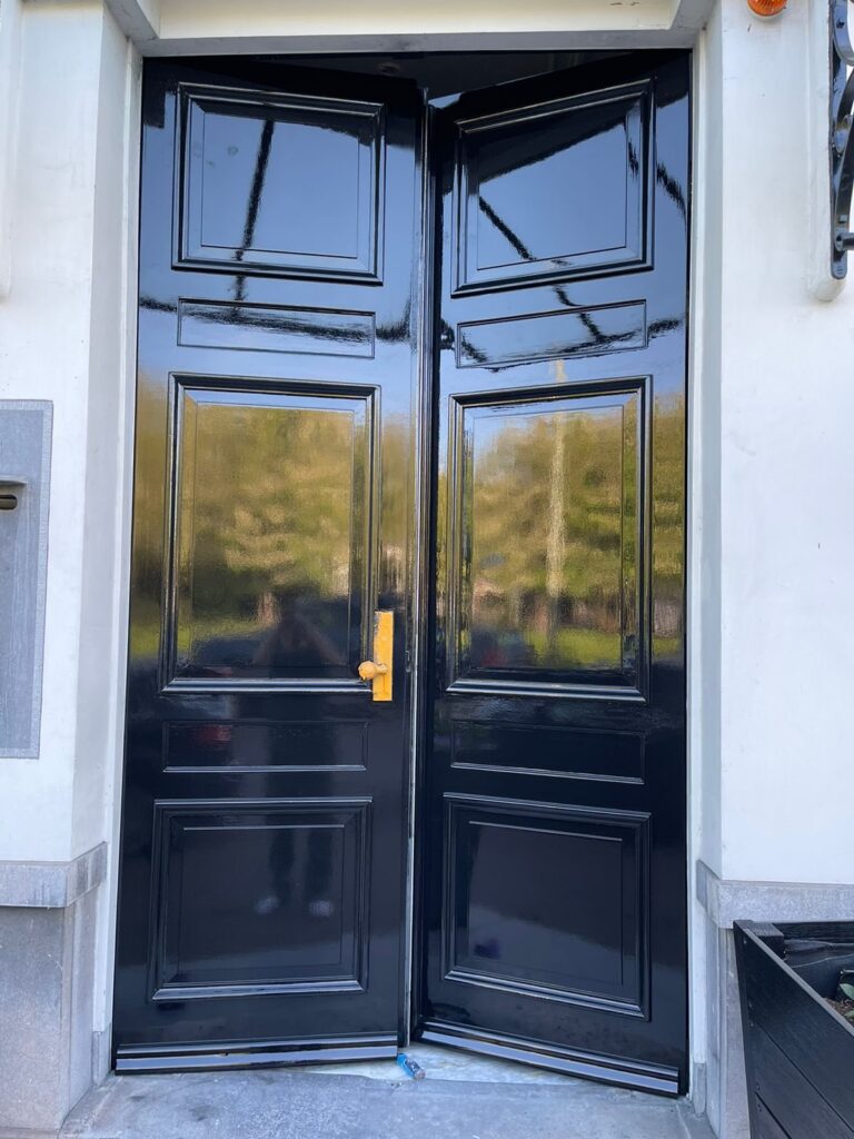 Voordeur in de lak — Den Haag