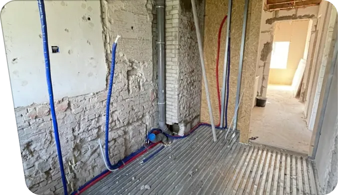 Nieuwe installaties & ruwbouw